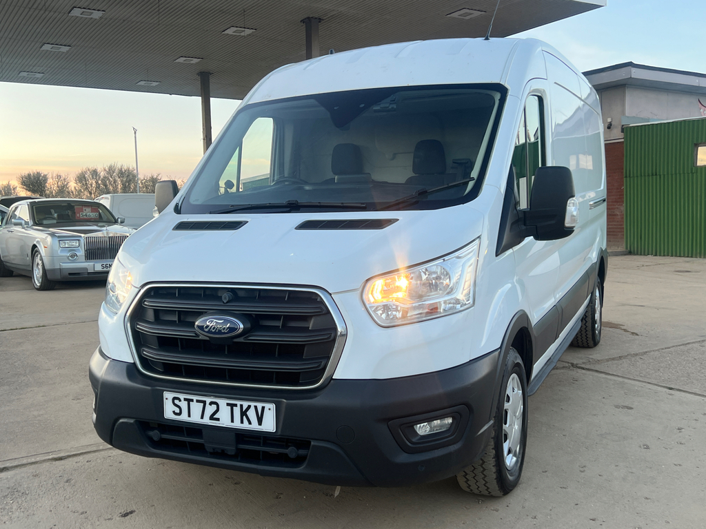 Ford Transit Custom 2.0 350 Ecoblue Trend Panel Van ST72TKV White #5