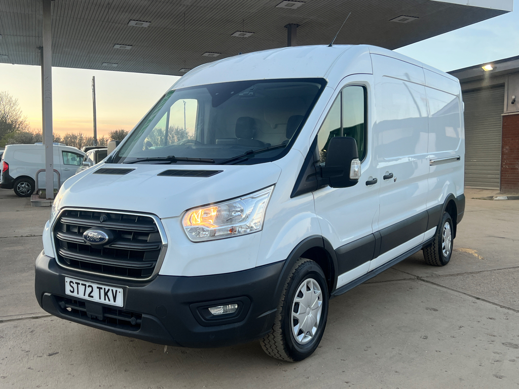 Ford Transit Custom 2.0 350 Ecoblue Trend Panel Van White