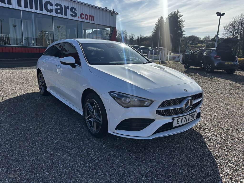 Mercedes-Benz CLA Class Cla 250E Amg Line Premium Tip White
