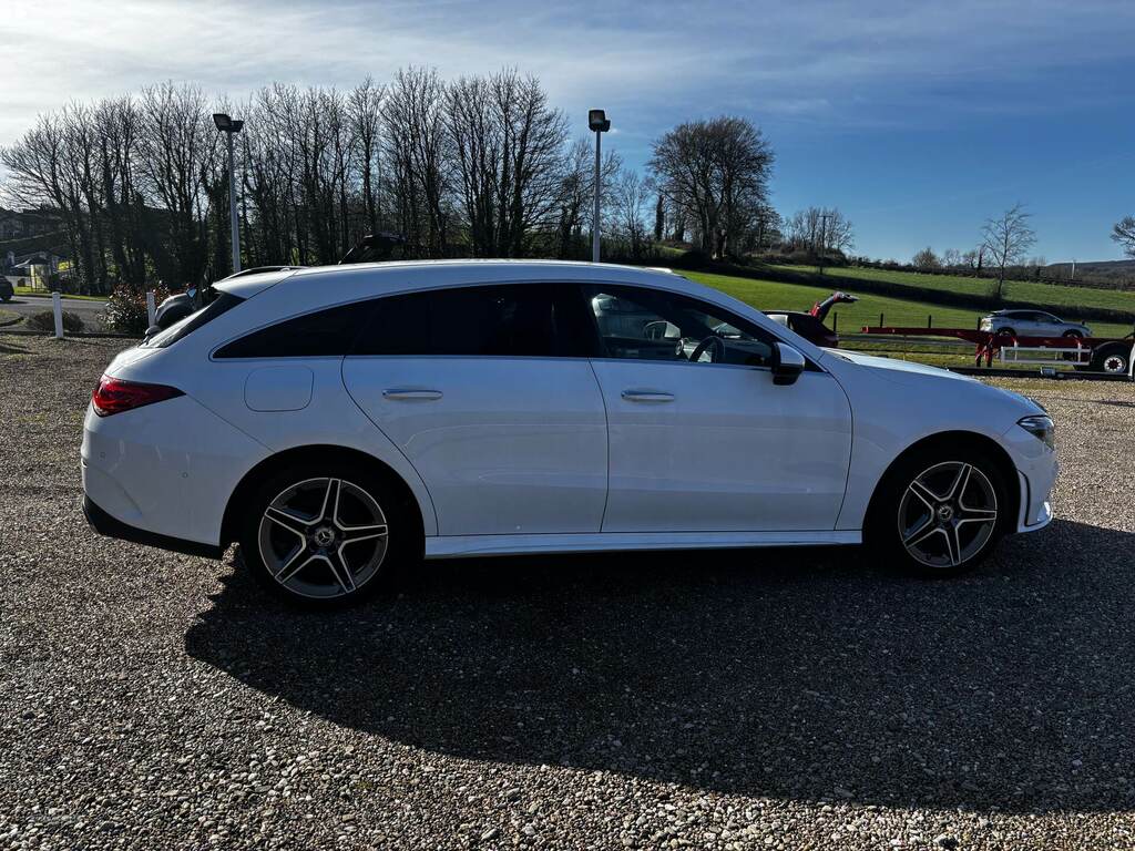 Mercedes-Benz CLA Class Cla 250E Amg Line Premium Tip EY71FDV White #2