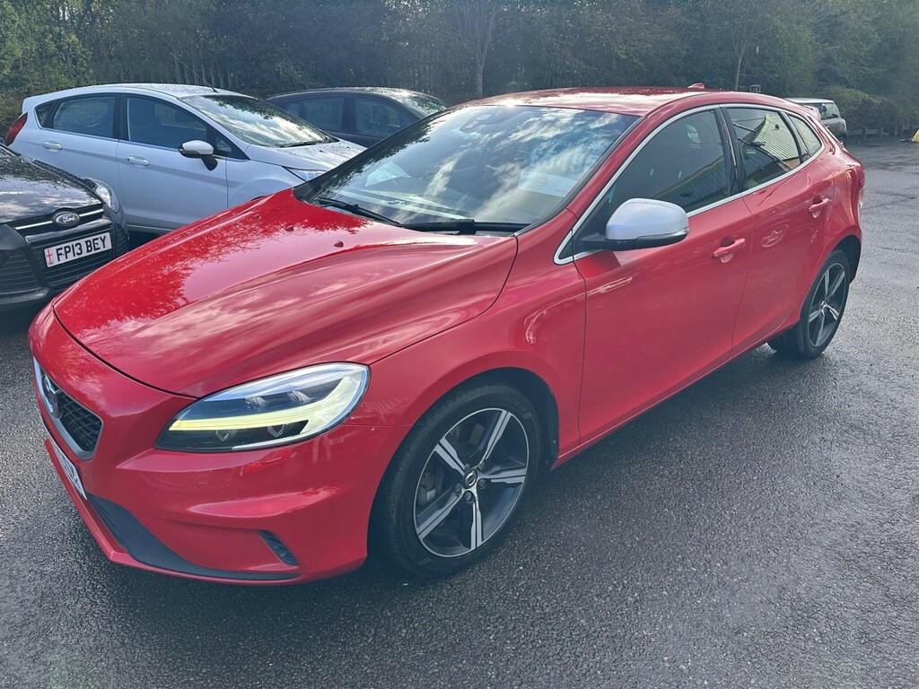 Volvo V40 2.0 D4 R-design Nav Plus Euro 6 Ss NJ17CSX Red #6