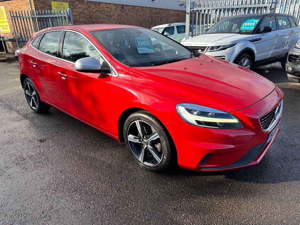 Volvo V40 2.0 D4 R-design Nav Plus Euro 6 Ss NJ17CSX Red #3