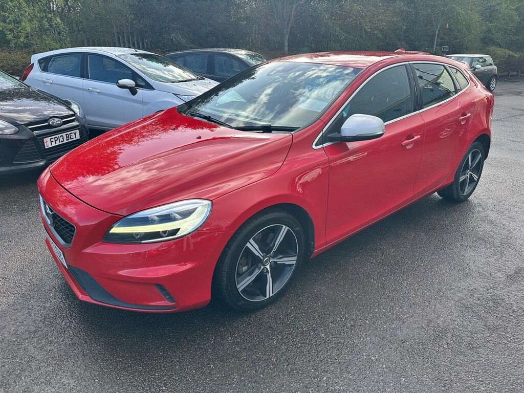 Volvo V40 2.0 D4 R-design Nav Plus Euro 6 Ss NJ17CSX Red #5