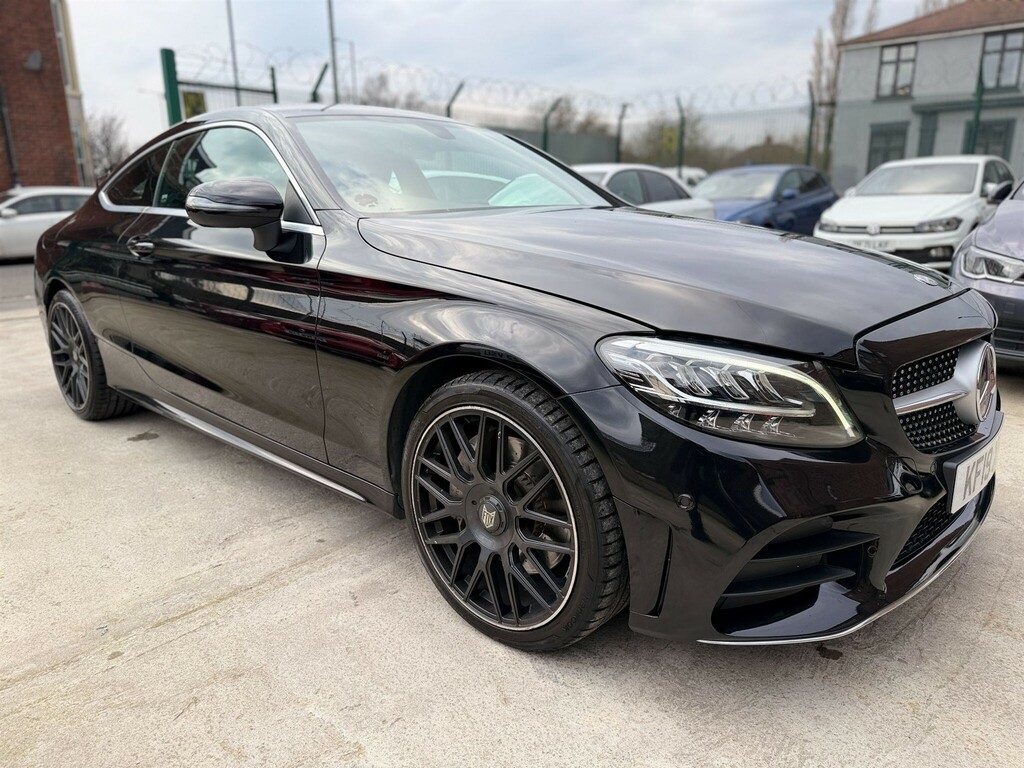 Mercedes-Benz C Class 2.0 Amg Line G-tronic Euro 6 Ss KF19XHW Black #2
