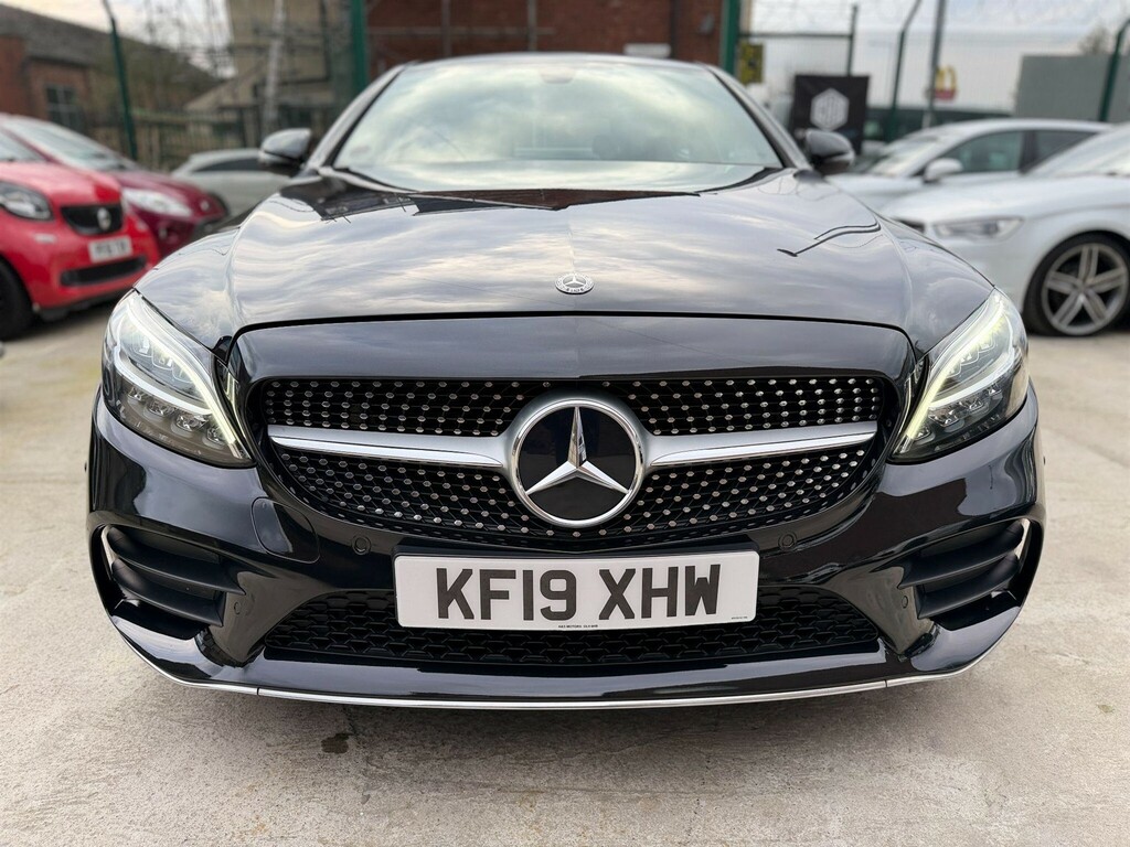 Mercedes-Benz C Class 2.0 Amg Line G-tronic Euro 6 Ss KF19XHW Black #3