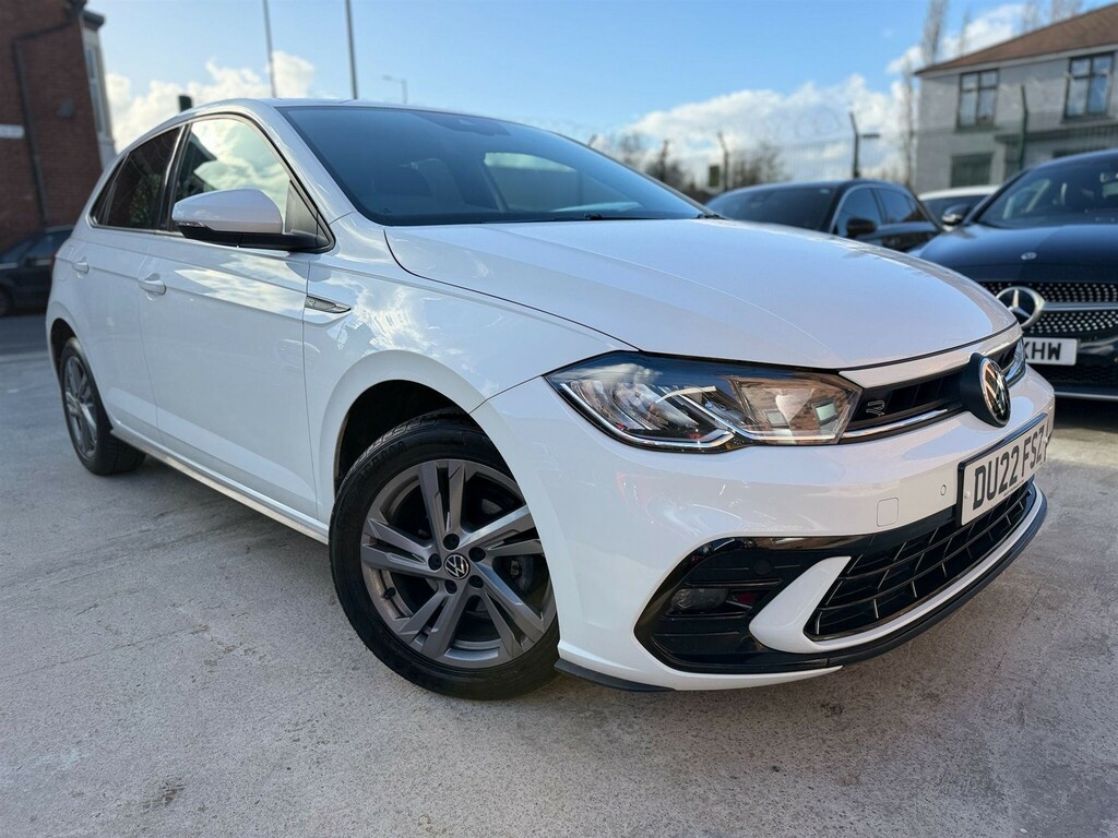Volkswagen Polo 1.0 Tsi R-line Euro 6 Ss White