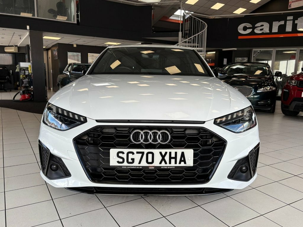 Audi A4 2L Black Edition White #3