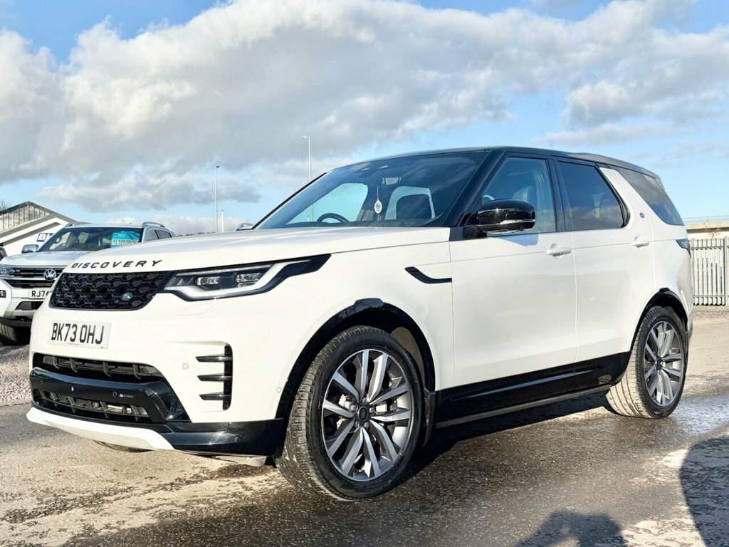 Land Rover Discovery 3L R-dynamic Se BK73OHJ White #3