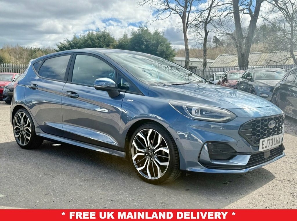 Ford Fiesta 1L St-line X Blue