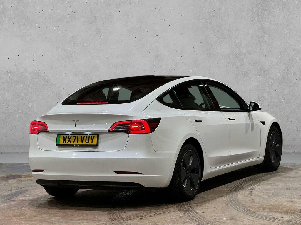 Tesla Model 3 Saloon Standard Range Plus Rwd 202171 WX71VUY White #2