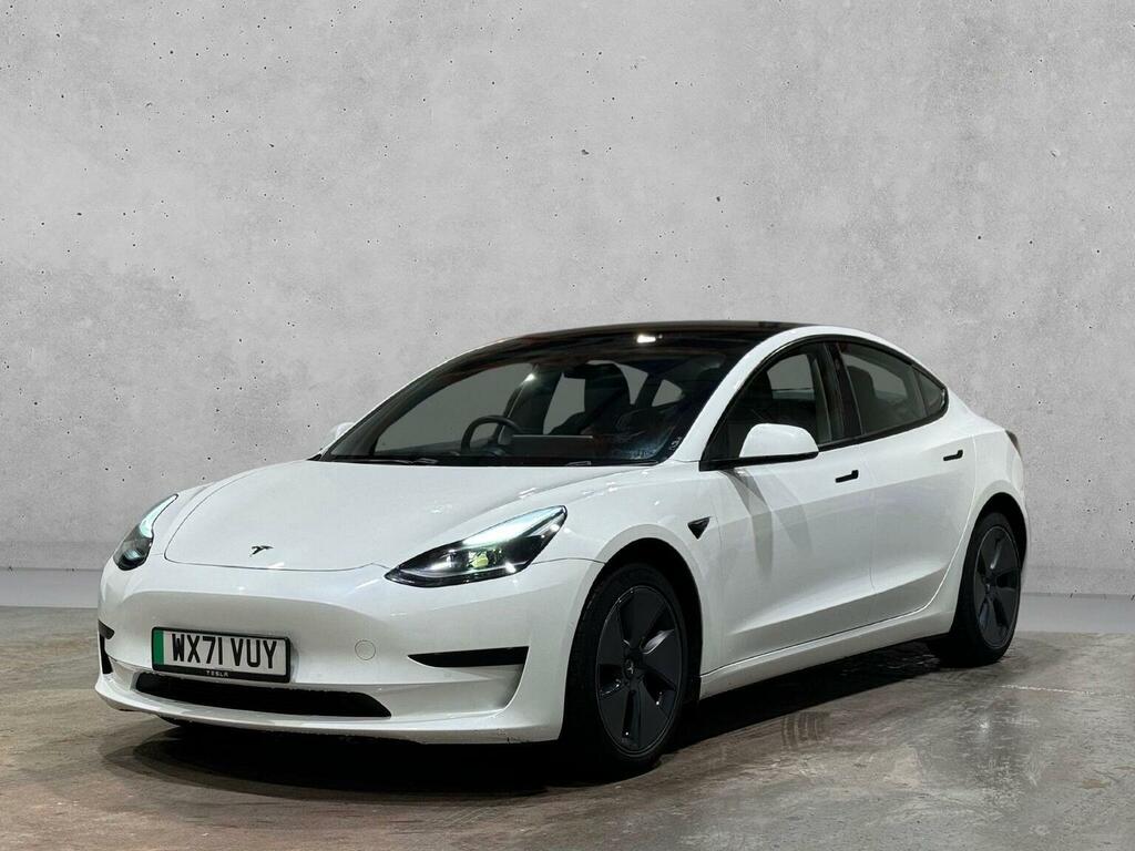 Tesla Model 3 Saloon Standard Range Plus Rwd 202171 WX71VUY White #5