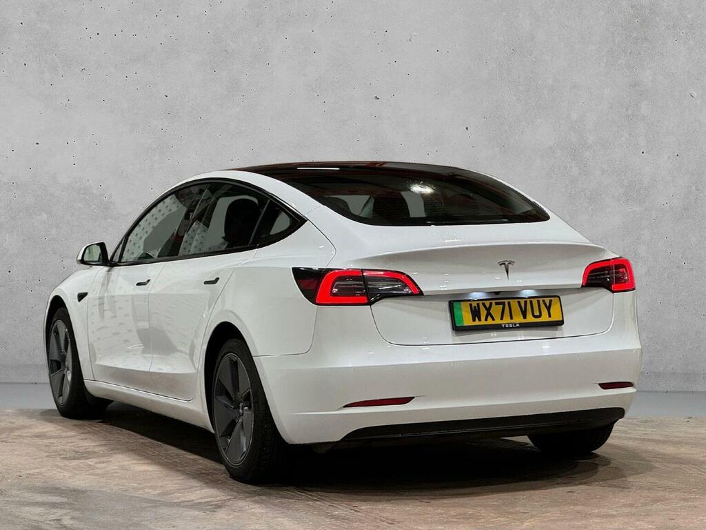 Tesla Model 3 Saloon Standard Range Plus Rwd 202171 WX71VUY White #3