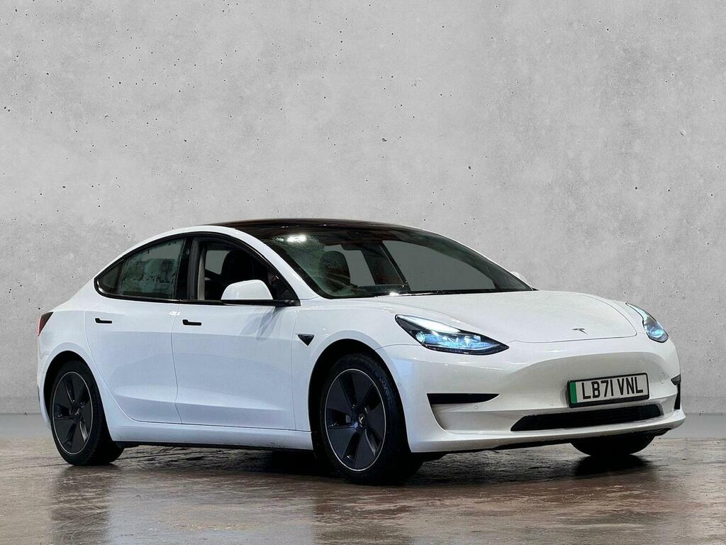 Tesla Model 3 Saloon Standard Range Plus Rwd 202171 White
