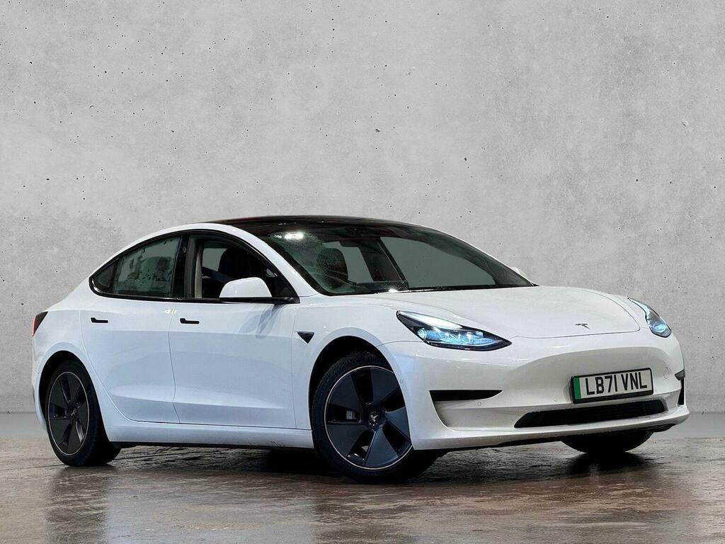 Tesla Model 3 Saloon Standard Range Plus Rwd 202171 LB71VNL White #5