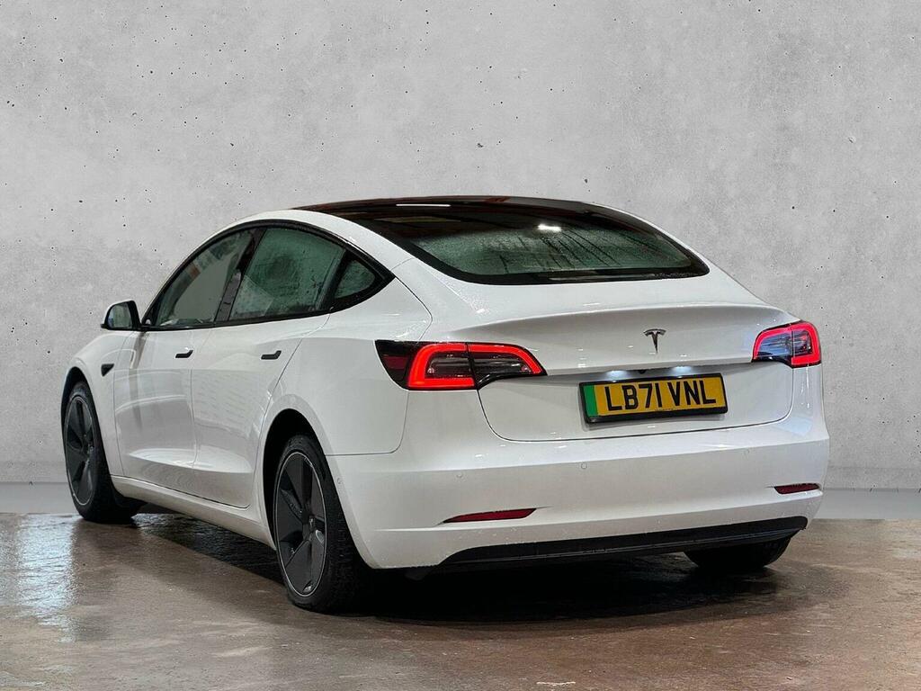 Tesla Model 3 Saloon Standard Range Plus Rwd 202171 LB71VNL White #4