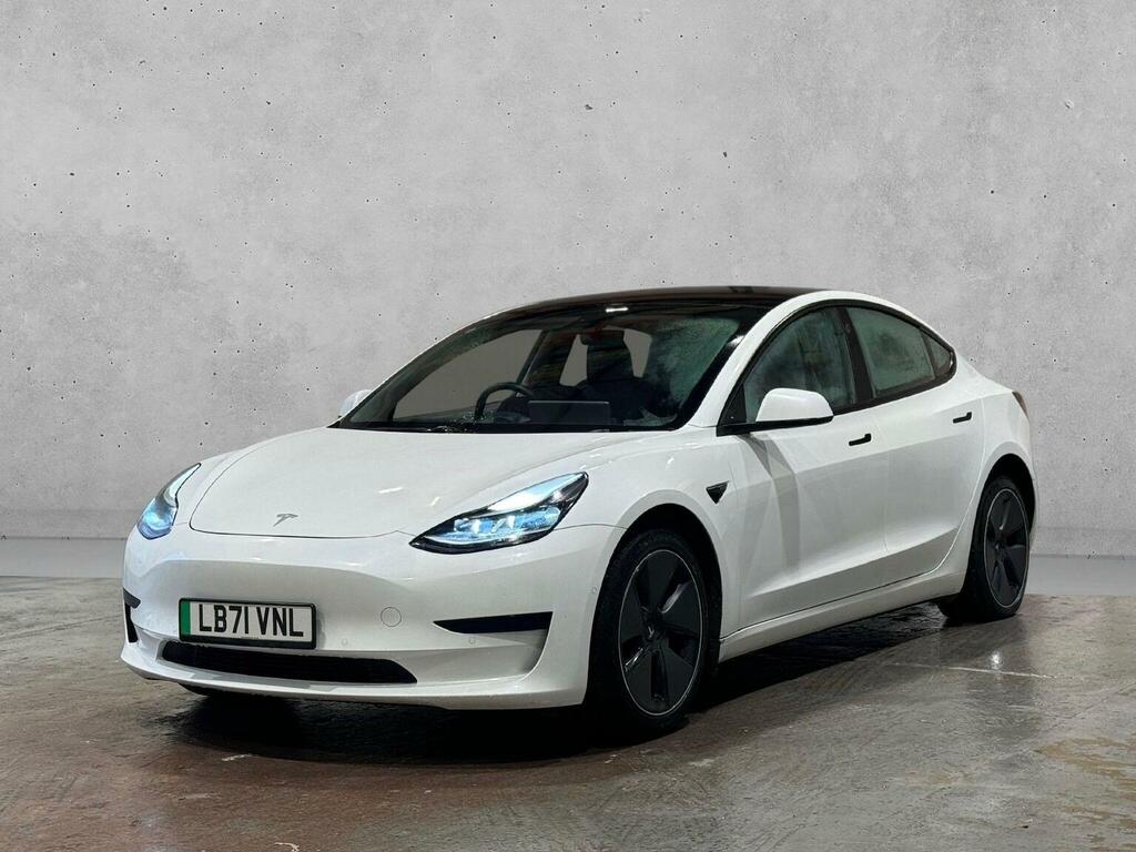 Tesla Model 3 Saloon Standard Range Plus Rwd 202171 LB71VNL White #3