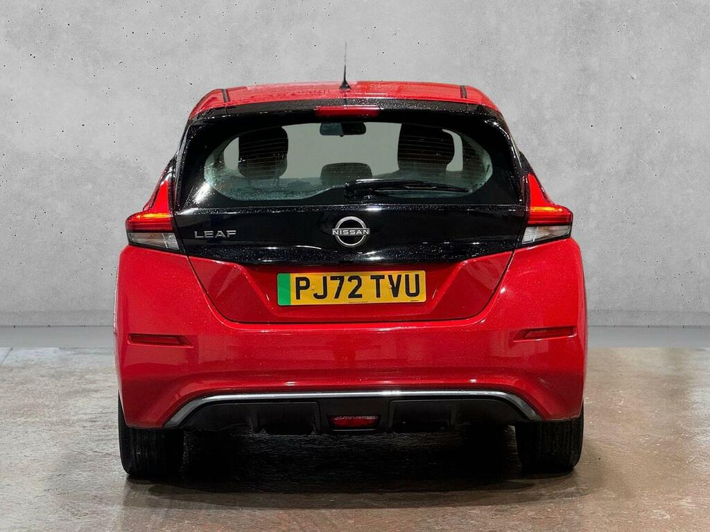 Nissan Leaf Hatchback 39Kwh Acenta 202272 PJ72TVU Red #6