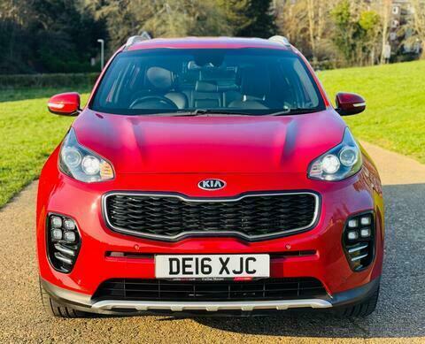 Kia Sportage Gt-line Red #2