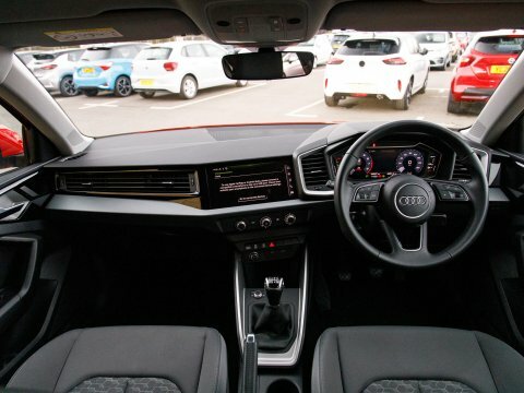 Audi A1 Hatchback AJ72PFE Red #3