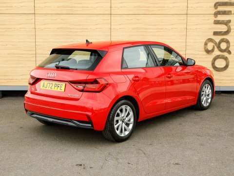 Audi A1 Hatchback AJ72PFE Red #2