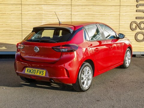 Vauxhall Corsa Hatchback KW20FVS Red #2