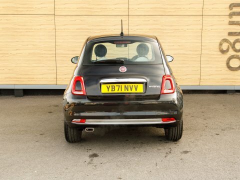 Fiat 500 Hatchback YB71NVV Black #6