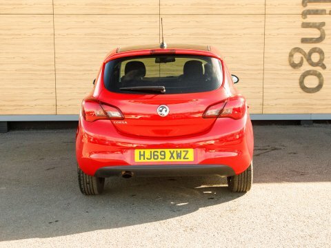 Vauxhall Corsa Hatchback HJ69XWZ Red #6