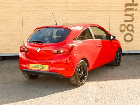 Vauxhall Corsa Hatchback HJ69XWZ Red #2
