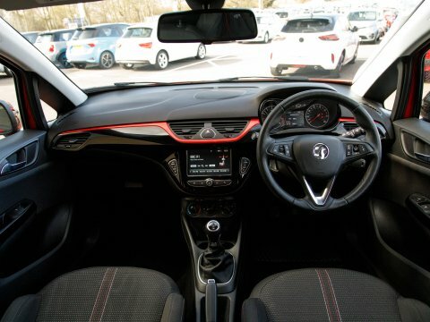 Vauxhall Corsa Hatchback HJ69XWZ Red #3