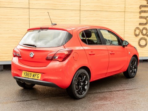 Vauxhall Corsa Hatchback YB69WFG Red #2