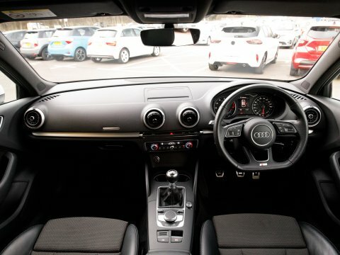 Audi A3 Hatchback DX68WZT White #3