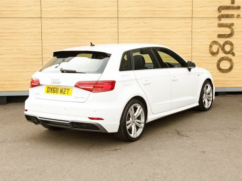 Audi A3 Hatchback DX68WZT White #2