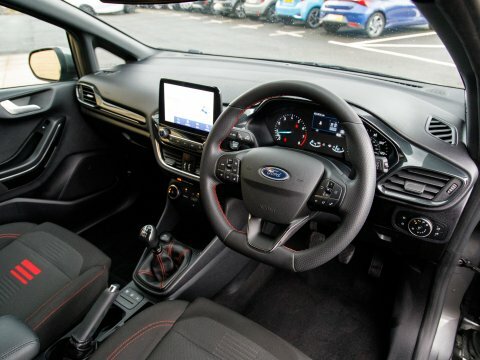 Ford Fiesta Hatchback NU22ZUD Grey #4