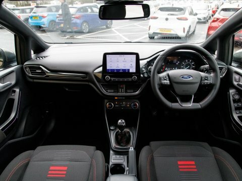 Ford Fiesta Hatchback NU22ZUD Grey #3