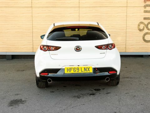 Mazda 3 Hatchback HF69LNX White #6