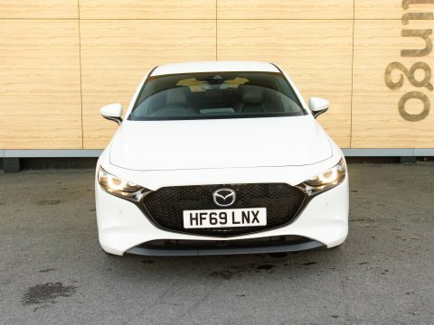 Mazda 3 Hatchback HF69LNX White #5