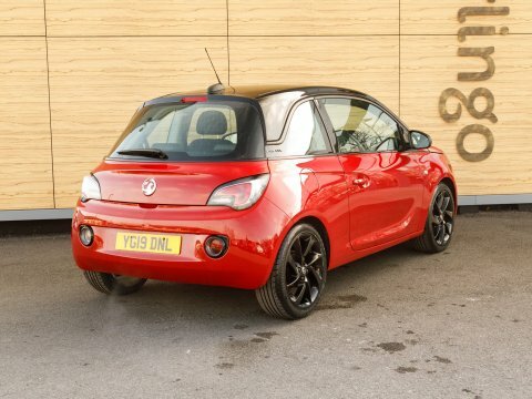 Vauxhall Adam Hatchback YG19DNL Red #2