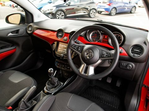 Vauxhall Adam Hatchback YG19DNL Red #4