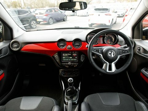 Vauxhall Adam Hatchback YG19DNL Red #3