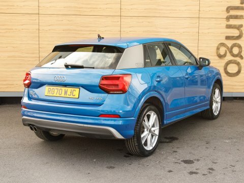 Audi Q2 Suv RO70WJC Blue #2