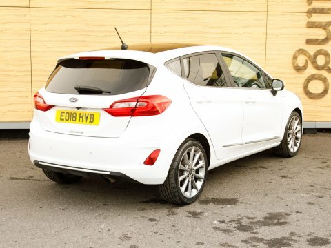 Ford Fiesta Hatchback EO18HVB White #2