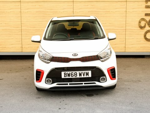 Kia Picanto Hatchback BW68WVM White #3