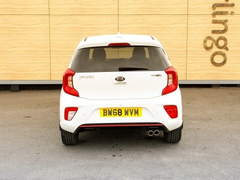 Kia Picanto Hatchback BW68WVM White #4