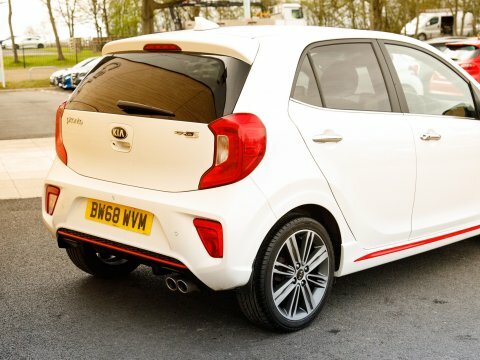Kia Picanto Hatchback BW68WVM White #6