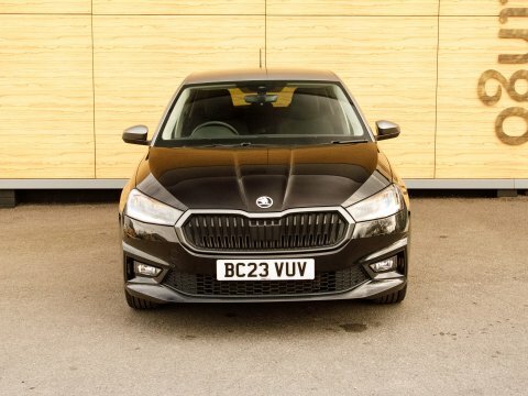 Skoda Fabia Hatchback BC23VUV Black #5