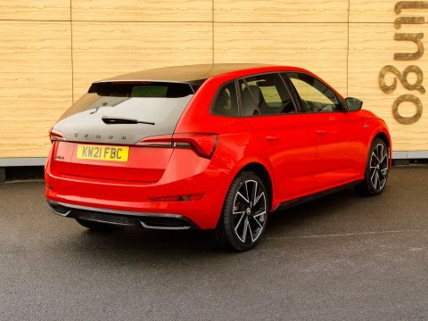 Skoda Scala Hatchback KW21FBC Red #2