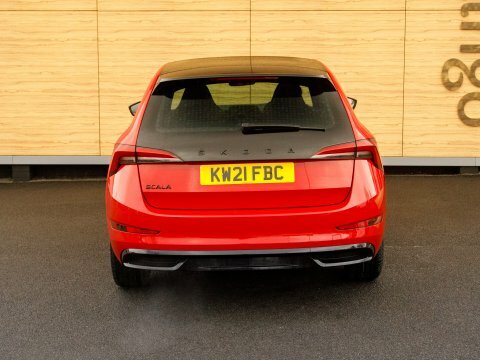 Skoda Scala Hatchback KW21FBC Red #6