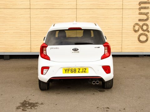 Kia Picanto Hatchback YF68ZJZ White #6