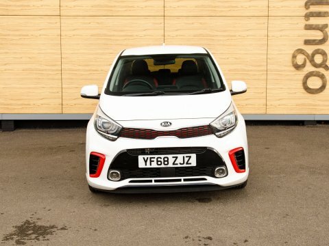 Kia Picanto Hatchback YF68ZJZ White #5