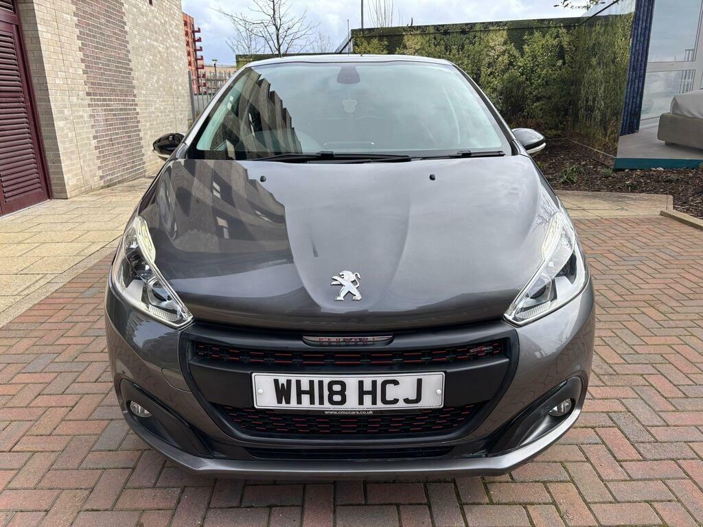 Peugeot 208 1.2 Puretech Gt Line Euro 6 S S WH18HCJ Grey #4